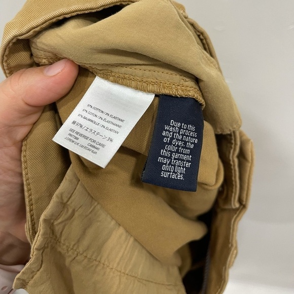 J. Crew 4” Stretch Chino Shorts Cotton Tan - Picture 5 of 8